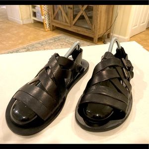 Zara man Roman sandals size 10us,